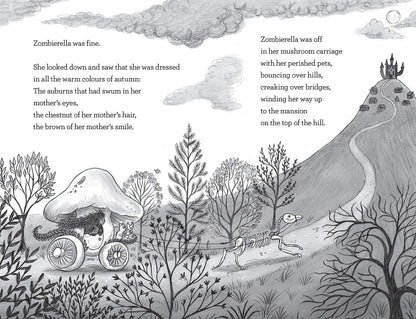Zombierella: Fairy Tales Gone Bad: A darkly funny Cinderella retelling in verse – spooky, gothic and the perfect Halloween gift for 7–9 year olds