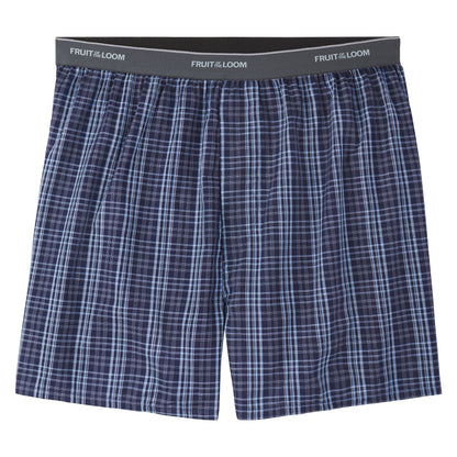 Fruit of the Loom mens Comfort Casual Boxer Shorts, Blues, Medium US 🍁 All In One Marketplace Canada