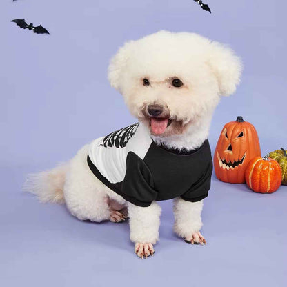 Skeleton Bones Dog Costume | Halloween Dog Costume
