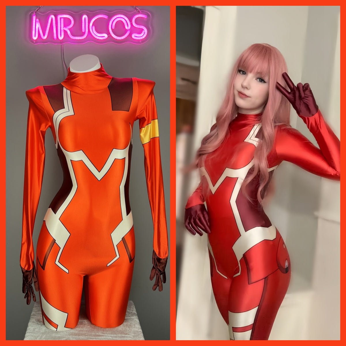 Anime Style Spandex Full Bodysuit Cosplay Costume Zentai