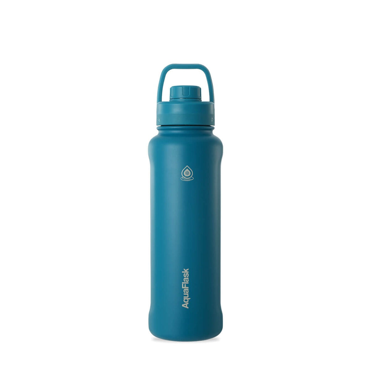 AquaFlask 1080ml (40oz) Edelstahl-Trinkflasche mit Sportverschluss – Heiß- & Kaltgetränke, auslaufsicher, BPA--frei