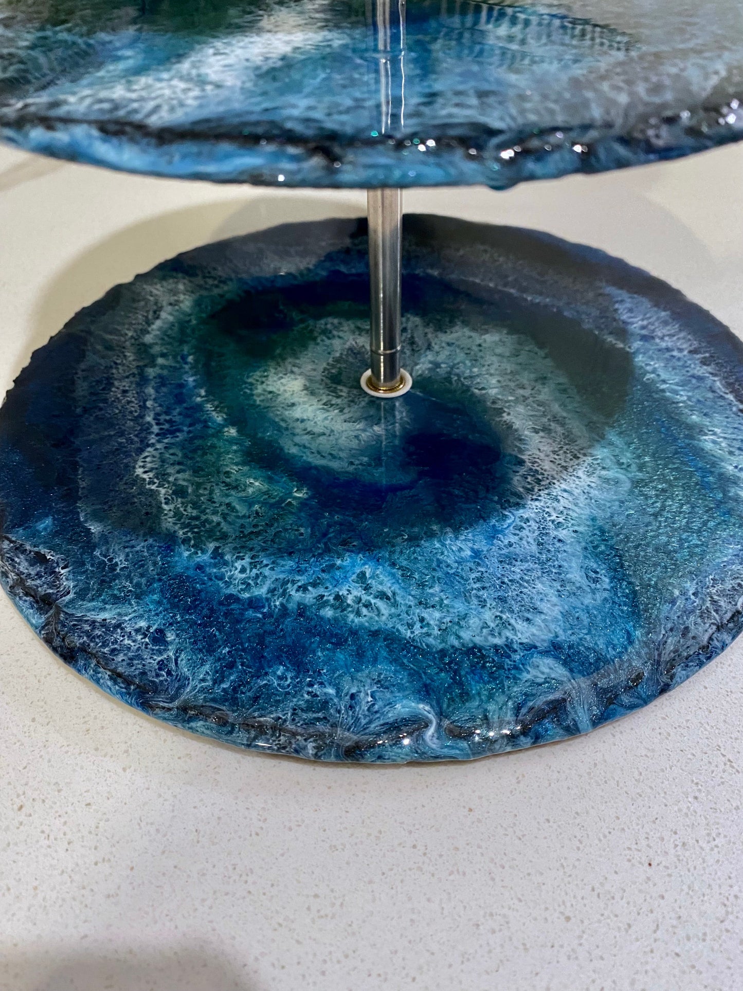 Slate Tiered Serving Platter - AURABAGS SHOP