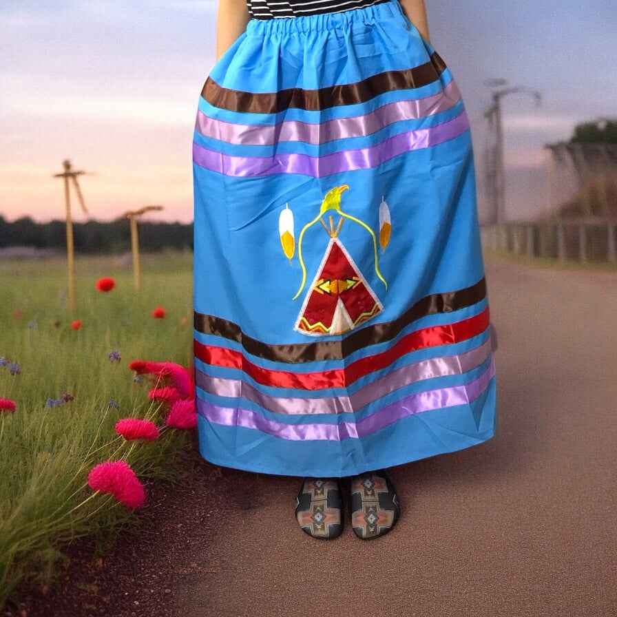 OLDTRIBES™ Shelter of Heritage Ribbon Skirt