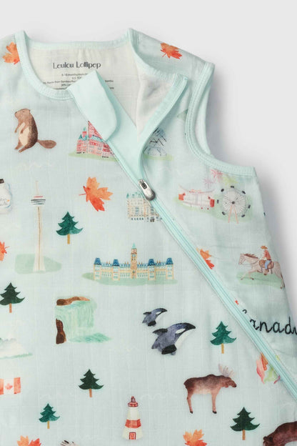 Baby Bamboo Muslin Sleep Sack 0.5 TOG - Canada