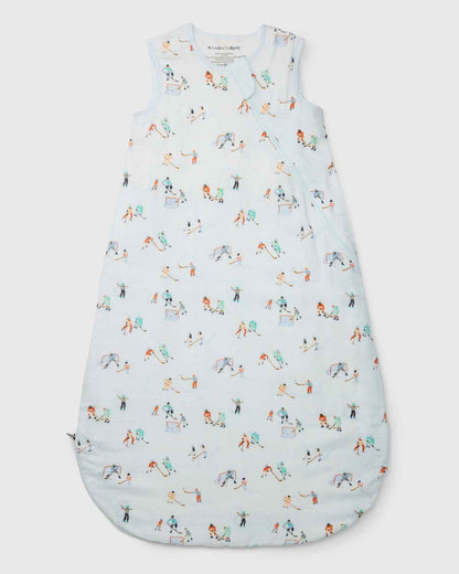 Baby Bamboo Muslin Sleep Sack 0.5 TOG - Ice Hockey