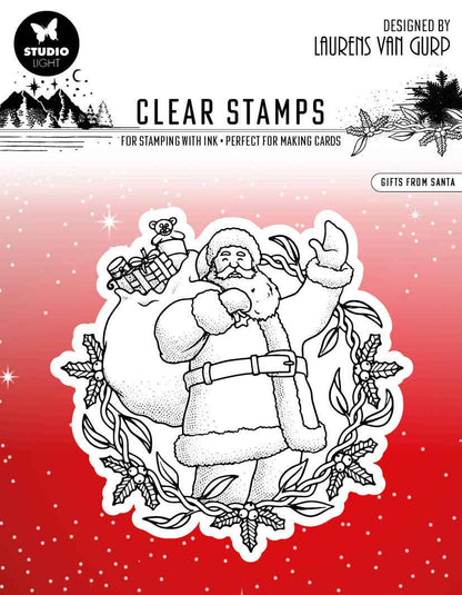 BL Clear Stamp Gifts From Santa Essentials 120x120x3mm 1 PC nr.297