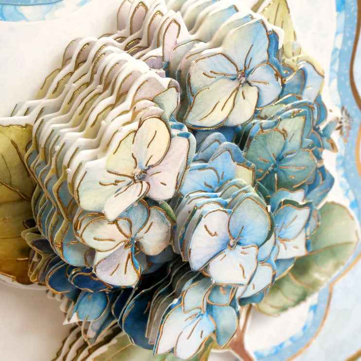 In Full Bloom Deco-Large Set - Hydrangea Bloom