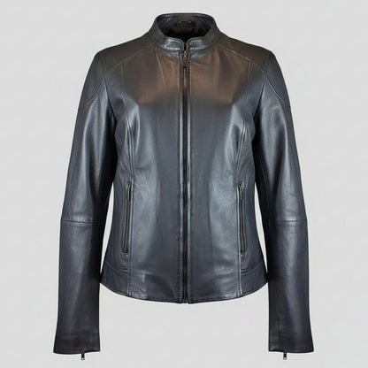 BOL Women's Vintage Texas Lambskin Leather Jacket