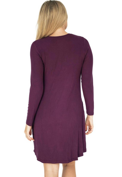 Bamboo Maternity and Nursing Nightgown