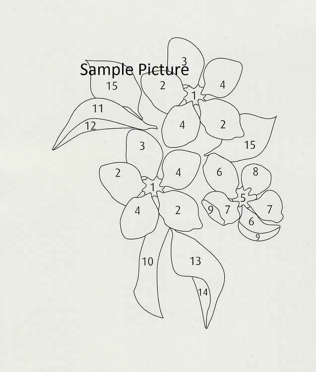 Stencil - Water Lily