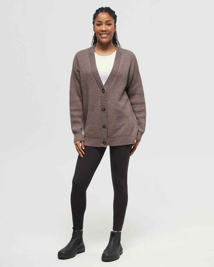 Highline Oversized Button Cardigan