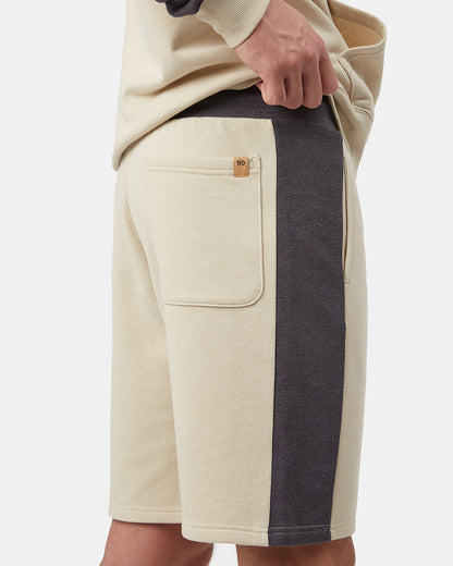 French-Terry-Sweatshorts mit Farbblöcken