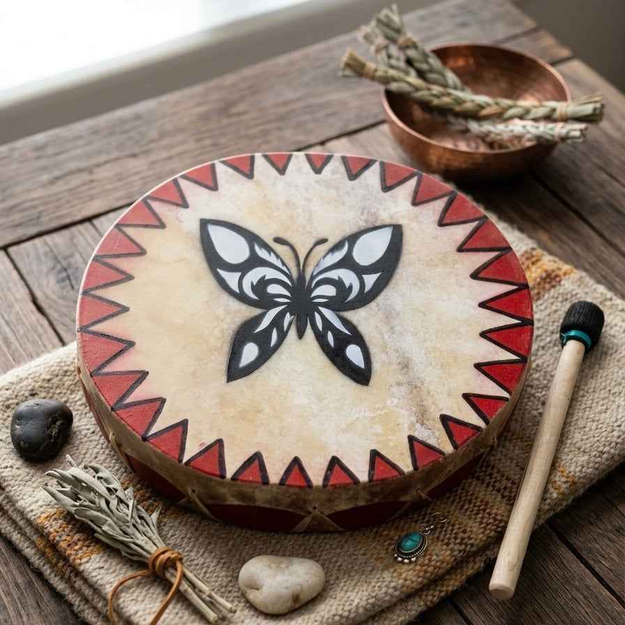 Butterfly 12” Hand drum