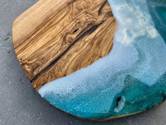 Olive Wood Charcuterie Board - AURABAGS SHOP