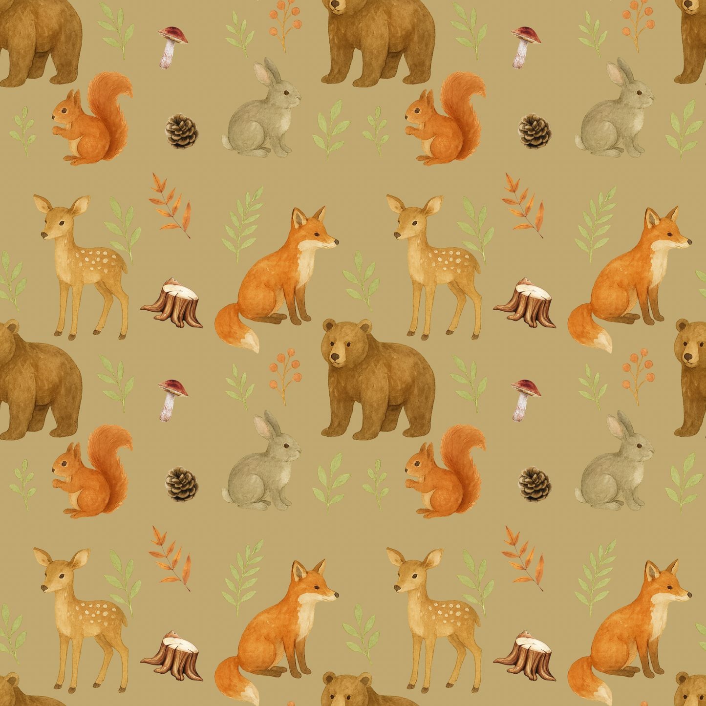 Couverture minky copain des bois 🦊 géante