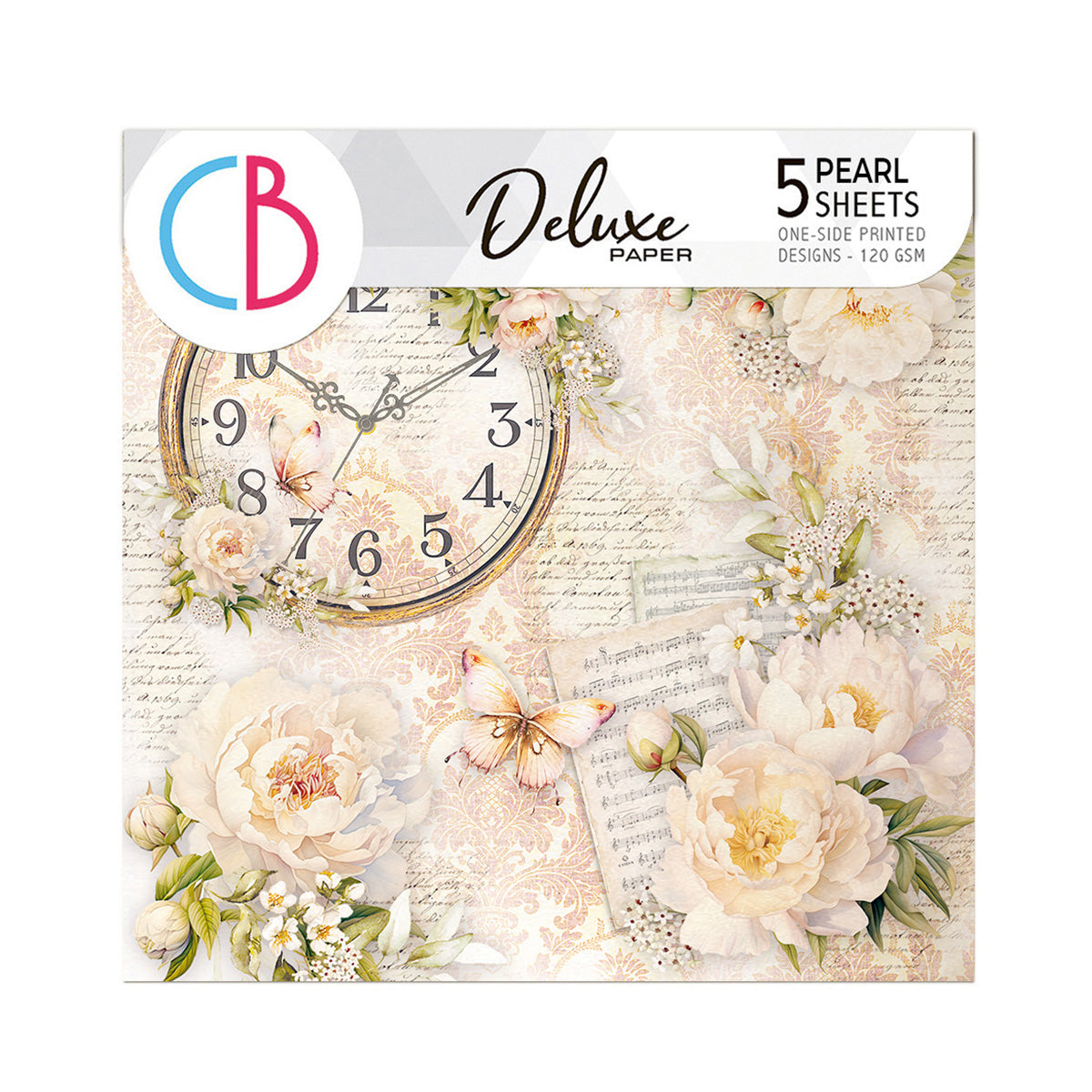 Always & Forever Deluxe Paper Pearl 6"x6" 5/Pkg