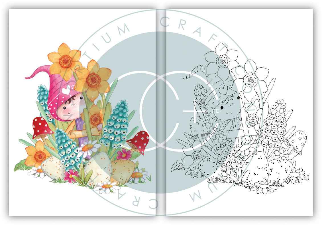 Craft Consortium Let Spring Begin - A6 Premium Marker Pad