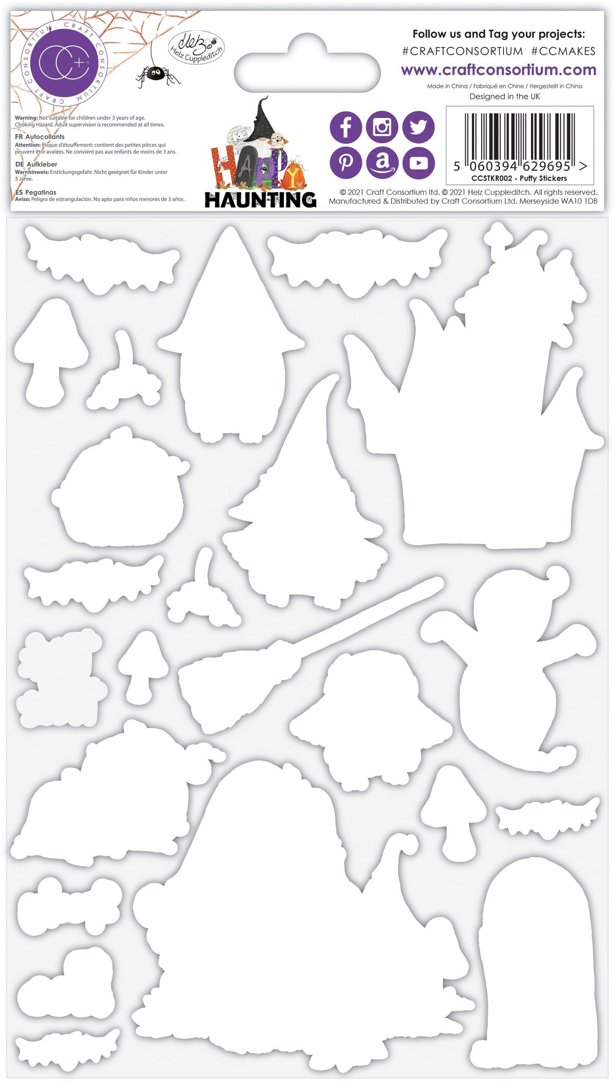 Happy Haunting - Puffy Stickers