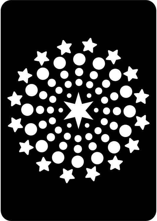Creative Expressions Mini Stencil Shooting Stars