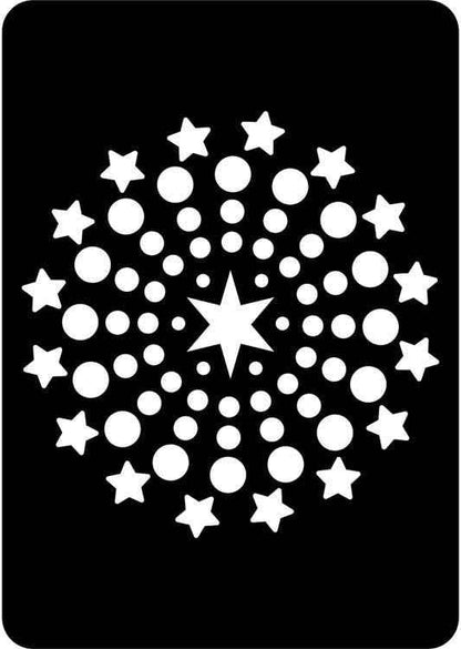 Creative Expressions Mini Stencil Shooting Stars