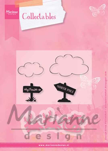 Marianne Design: Collectables Dies & Stamp Set - Eline's Santa