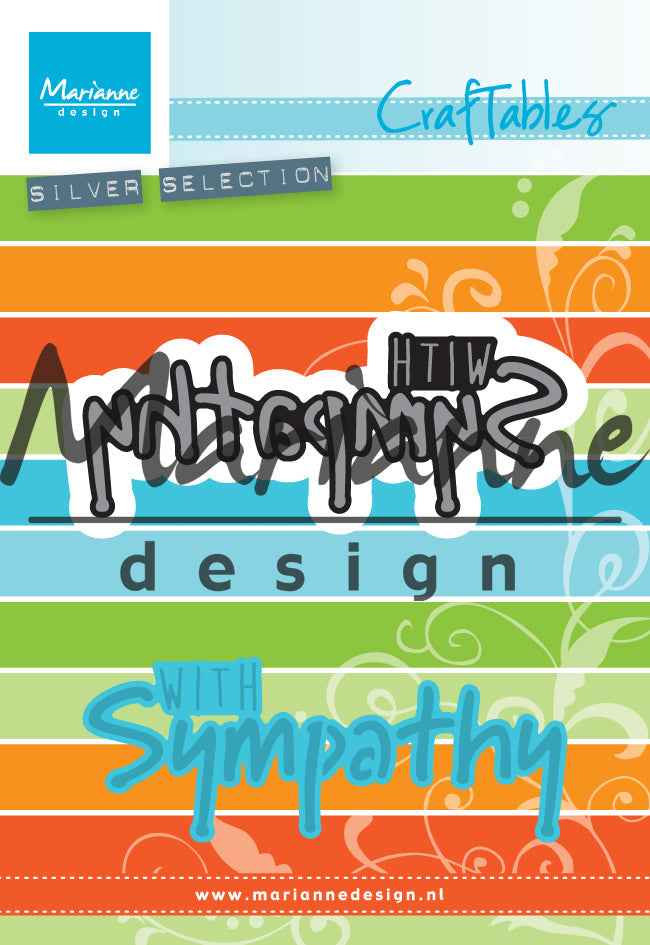 Marianne Design: Craftables Dies - With SYMPATHY
