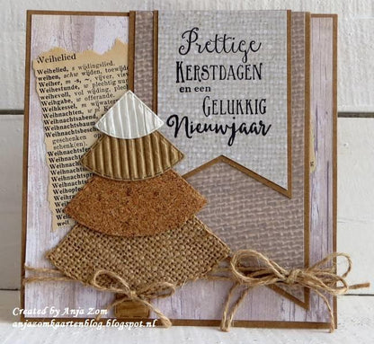 Marianne Design: Craftables Dies - Christmas Tree Die