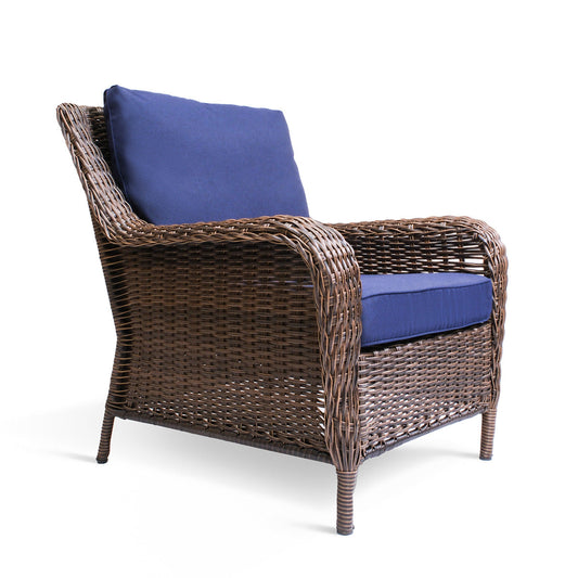 Cambridge Wicker Outdoor Club Chair - AURABAGS SHOP
