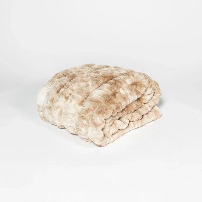 Caramel Swirl doppelseitige Minky-Decke