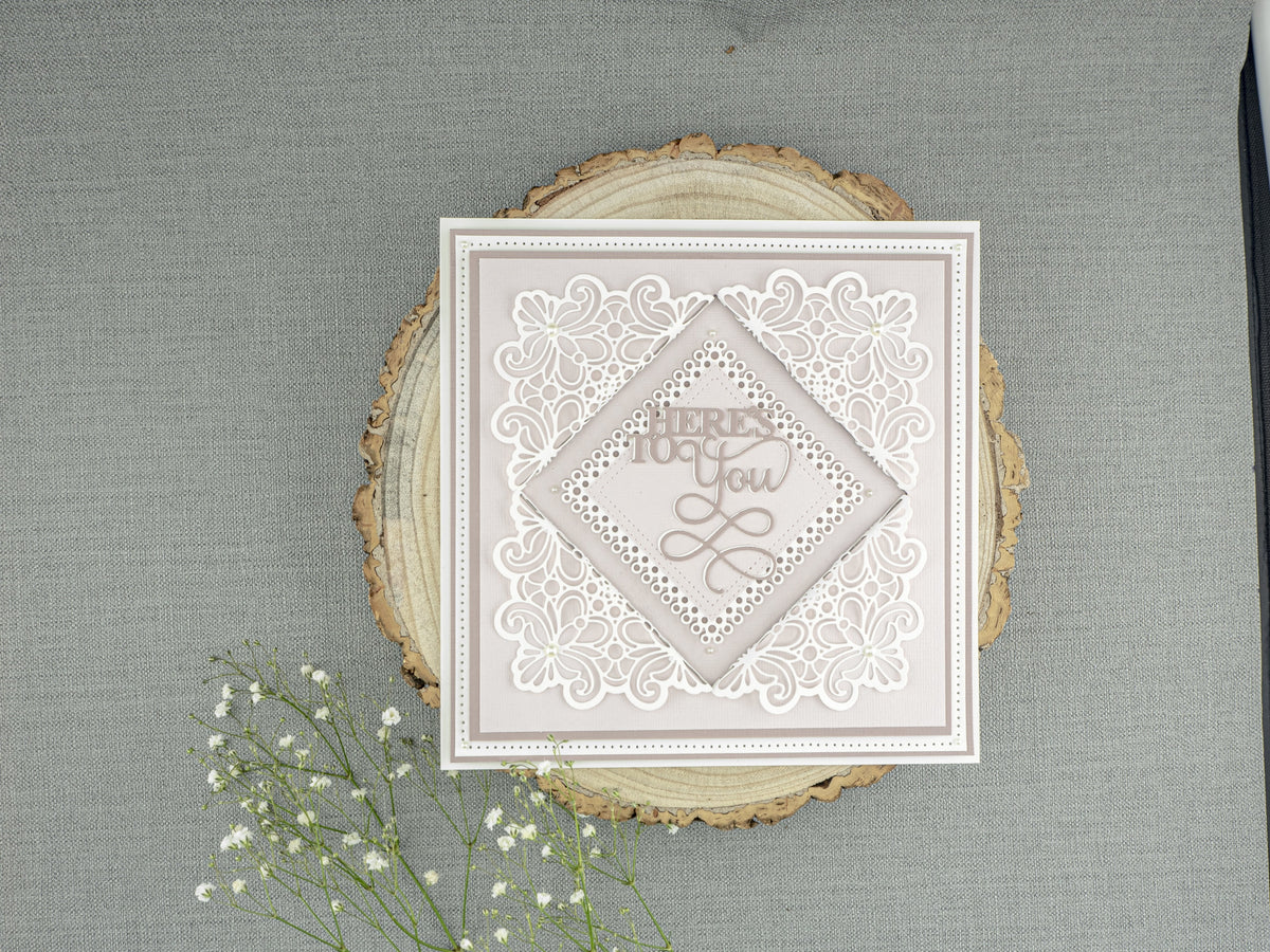 Dies by Sue Wilson Frames and Tags Joanie