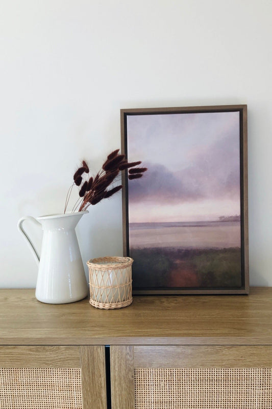 Reflect, Oeuvre sur toile étirée