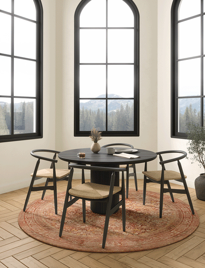 Copera Orange Multi Rug