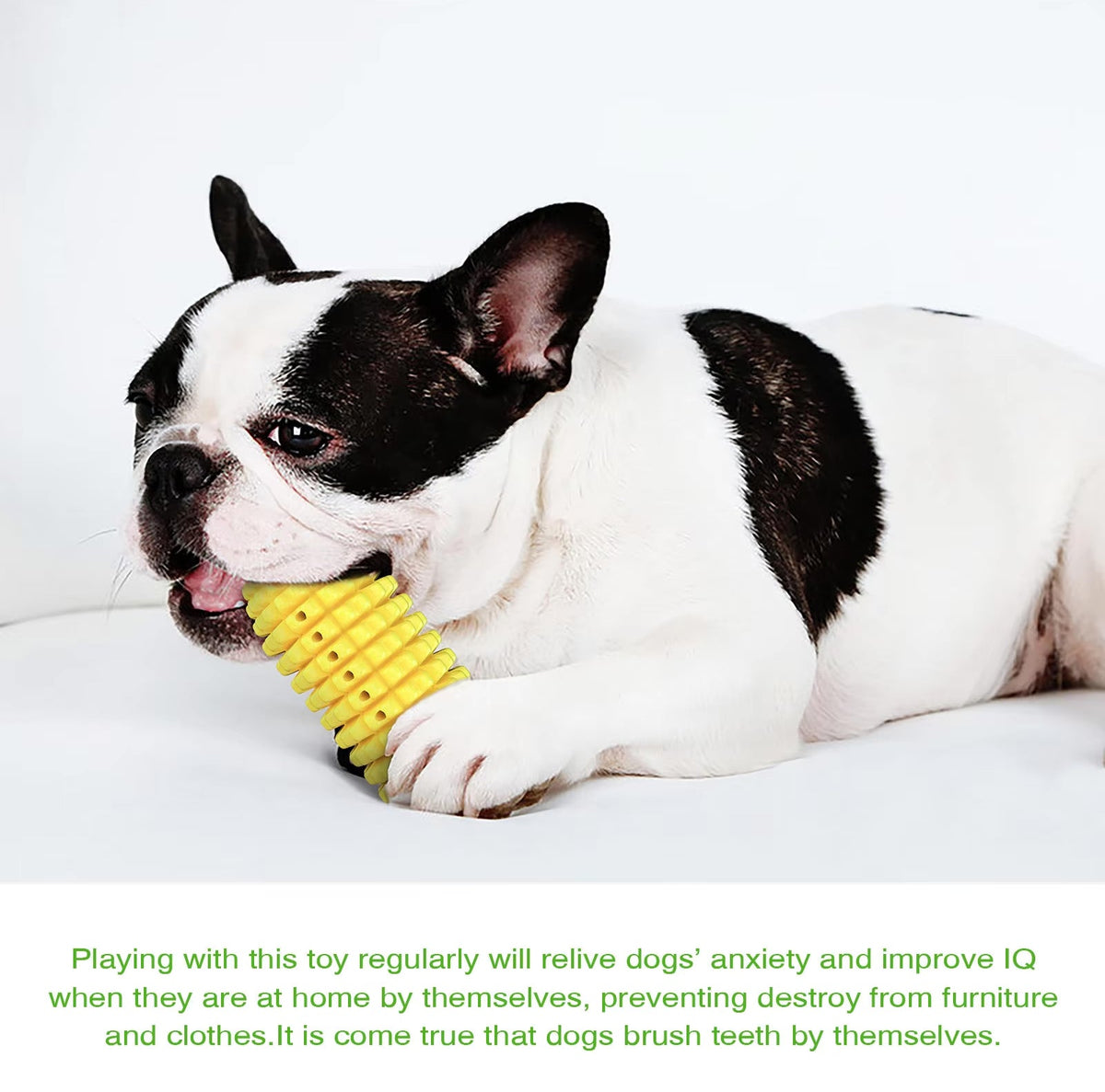 Corn Dog Chew Toy for Aggressive Chewers