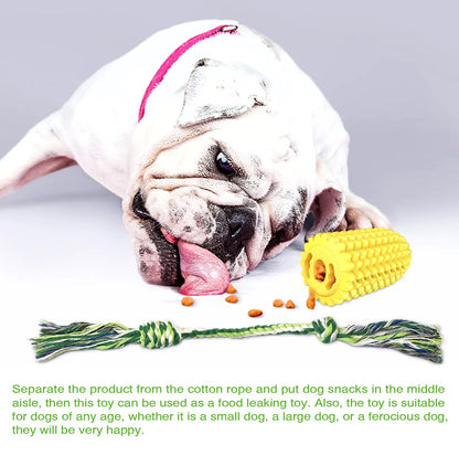 Corn Dog Chew Toy for Aggressive Chewers
