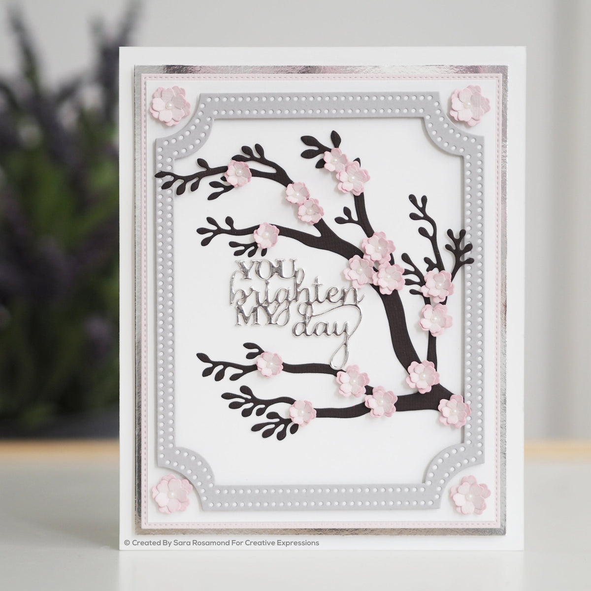 Sue Wilson Finishing Touches Cherry Blossoms Craft Die