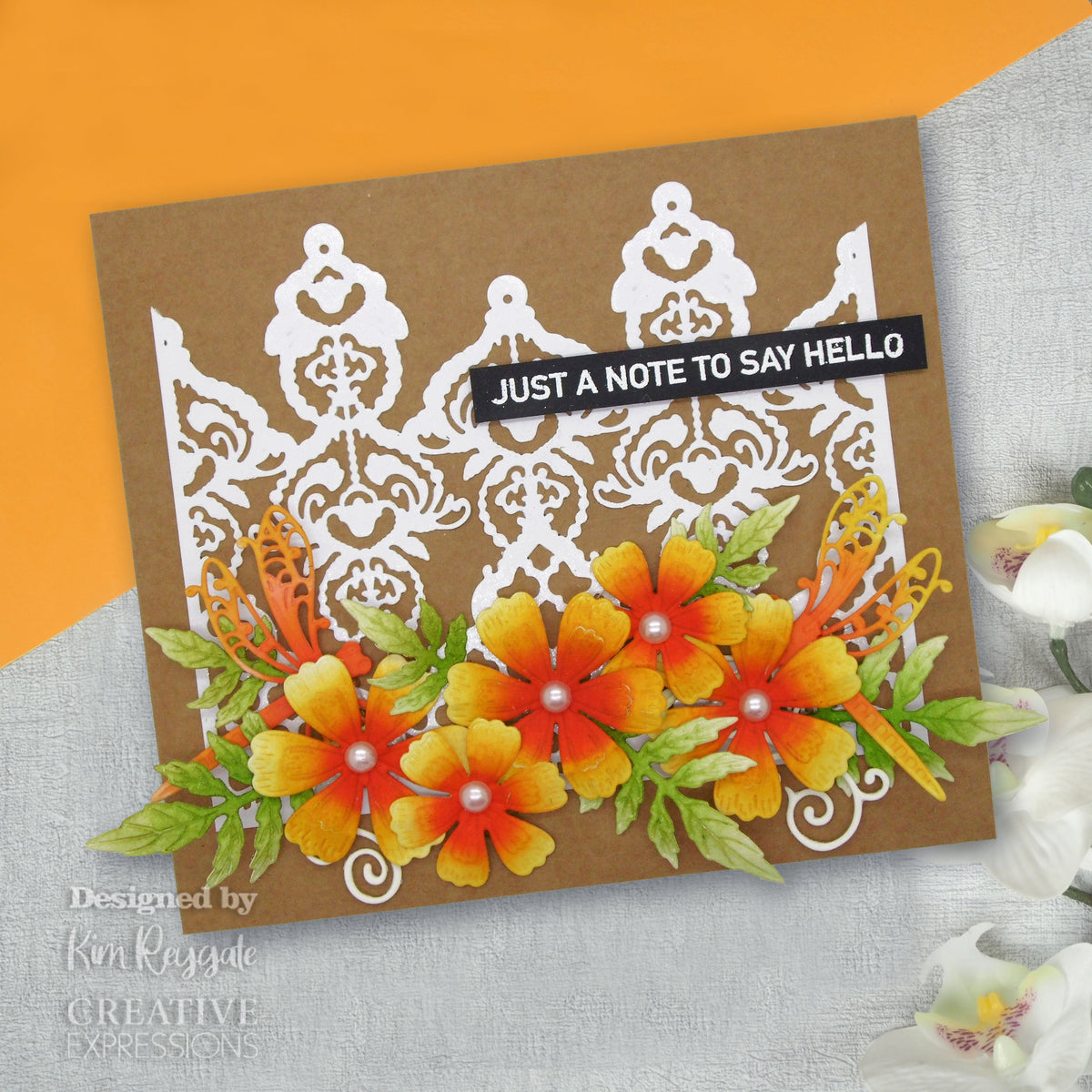 Creative Expressions Jamie Rodgers Moroccan Lace Border Craft Die