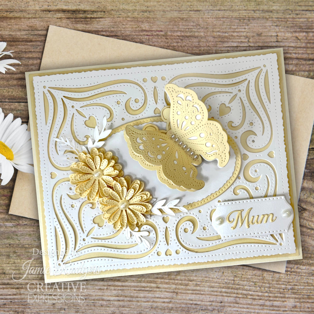 Creative Expressions Jamie Rodgers Delicate Butterfly Craft Die