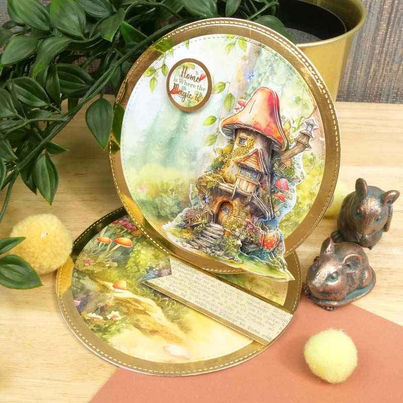 Secret Places Decoupage Topper Sheet