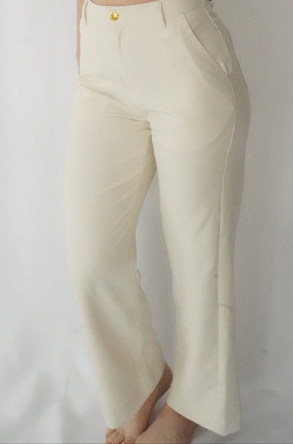 Trouser - Crème