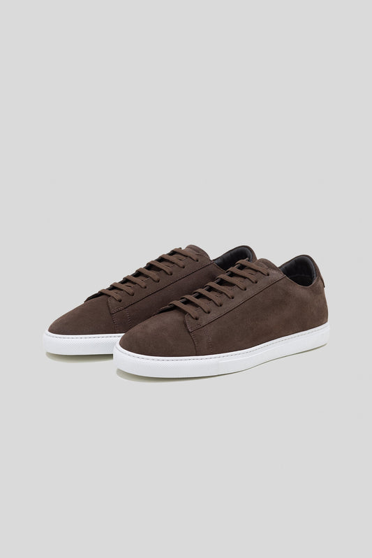 Dark Brown Suede Città Sneaker