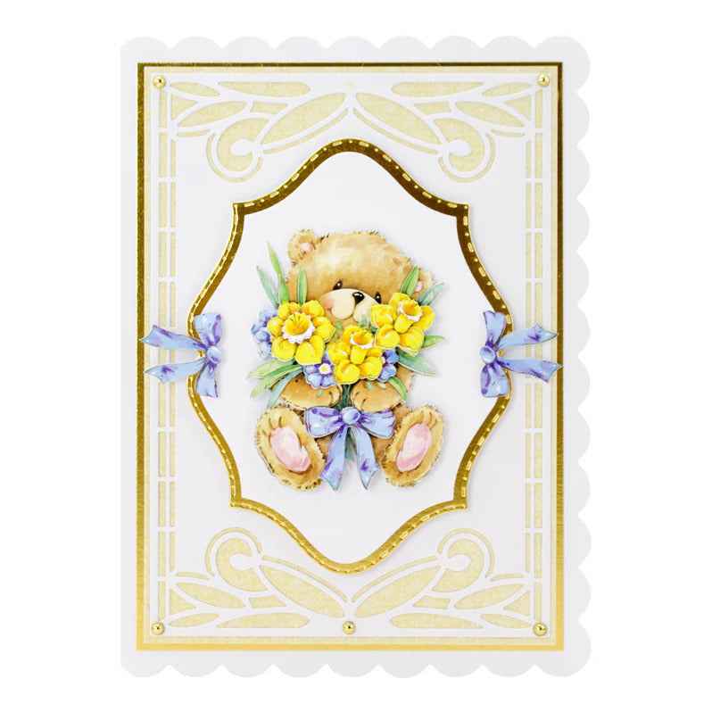 Die Cut Decoupage – Cute & Cuddly Bears (pack of 3)