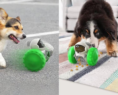 Robot Slow Feeder & Treat Dispenser Toy for Dogs & Cats