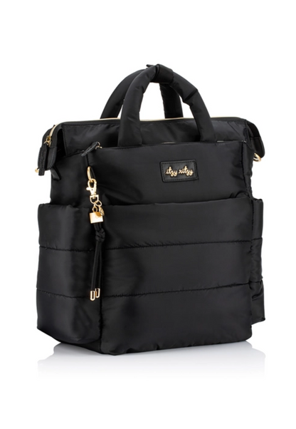 Dream Convertible Midnight Black Diaper Bag