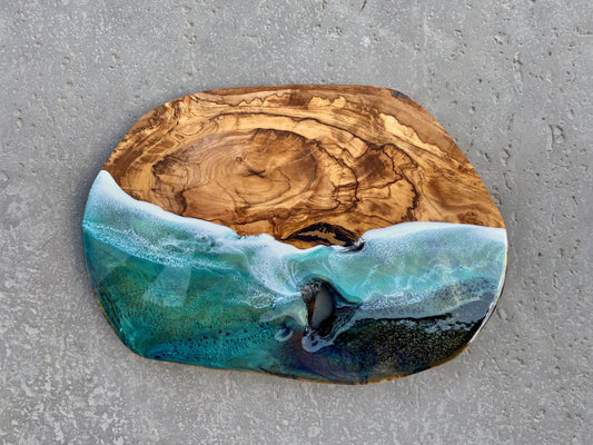 Olive Wood Charcuterie Board - AURABAGS SHOP