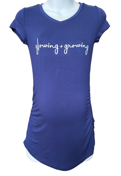 GLOWING AND GROWING Maternity Tee Shirt