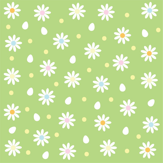 Easter Flowers Adhesive Vinyl