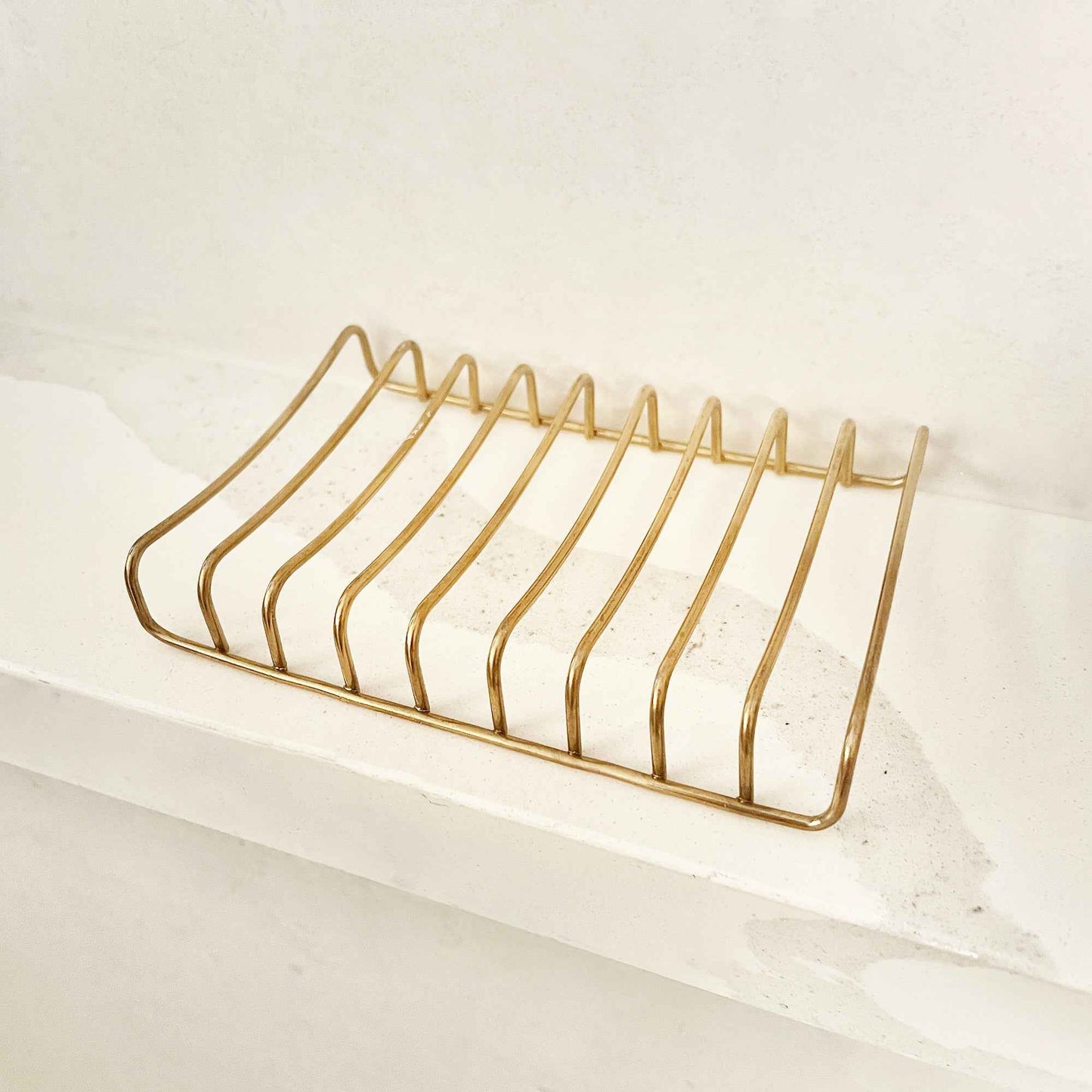 Gold Metal Soap Tray