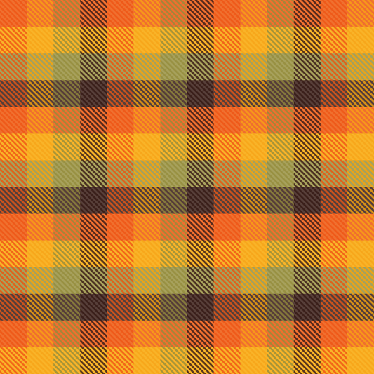 Fall Plaid Pattern 2 Adhesive Vinyl