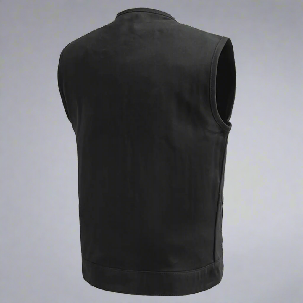 First MFG Co. Men's Motorcycle Twill Vest