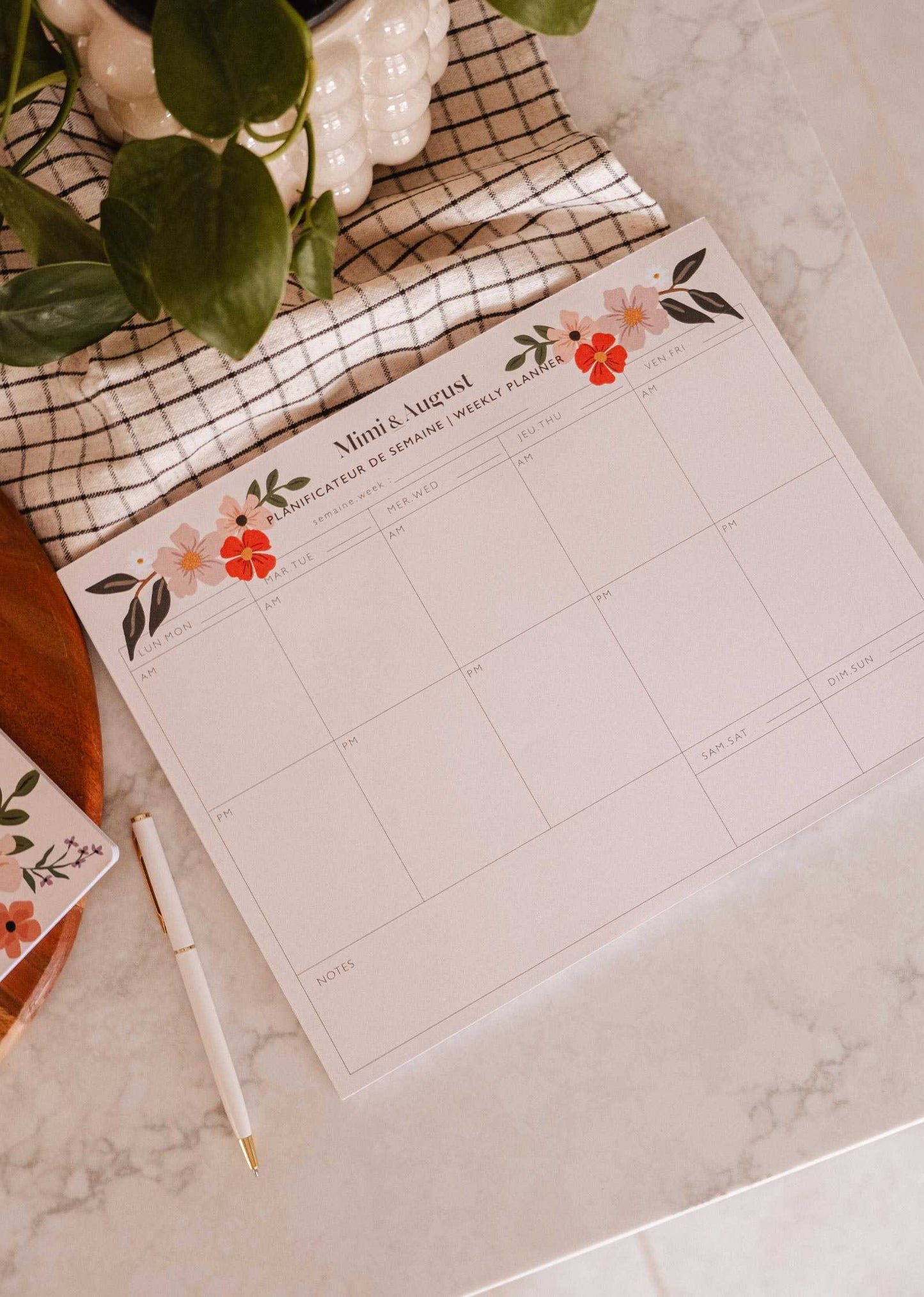 Flowerbomb – Wochenplaner